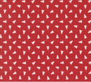 Berry And Pine Little Trees Christmas Trees Dots Cranberry Fabric