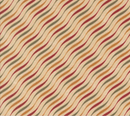 A Vintage Christmas Candy Stripes Tan Fabric