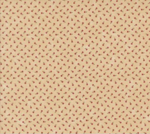 A Vintage Christmas Berries Blenders Tan Fabric