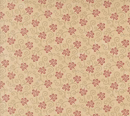 A Vintage Christmas Ribbon Blenders Tan Fabric