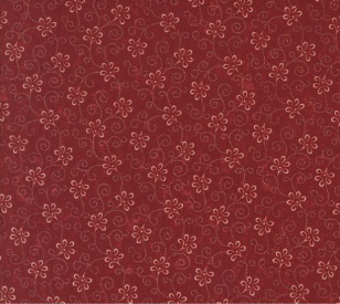 A Vintage Christmas Ribbon Blenders Red Fabric
