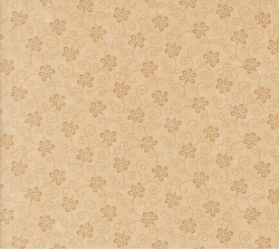 A Vintage Christmas Ribbon Blenders Tonal Tan Fabric