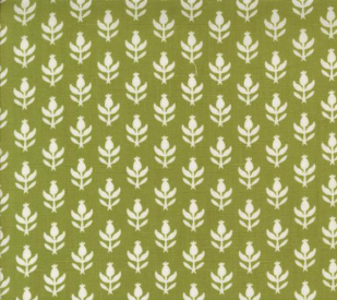 Buon Natale Christmas Thistle Florals Pine Fabric