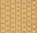 Old World Yuletide Holly Stripes Almond Fabric
