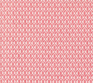 Buon Natale Evergreen Blenders Snowflake Pomegranate Fabric