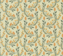 Acorn Hollow Harvest Florals Wheat Mist Fabric