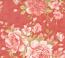 Muse Rose Garden Florals Scarlet Fabric