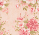 Muse Rose Garden Florals Blush Fabric