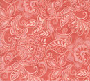 Muse Flourishing Florals Scarlet Fabric