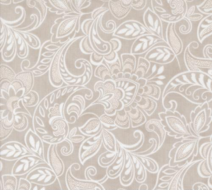Muse Flourishing Florals Stone Fabric
