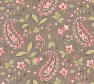 Muse Paisley Vine Slate Fabric