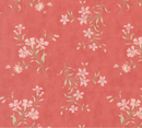 Muse Flower Picking Florals Scarlet Fabric