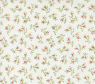 Muse Rosebuds Florals Porcelain Fabric