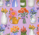 Superbloom Flea Market Vases Freesia Fabric