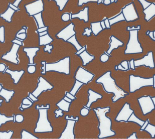 For My Boys Henry Chess Pieces Coco Fabric