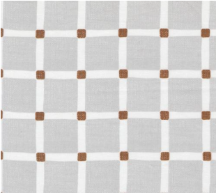 For My Boys Henry Plaids Silver Fabric