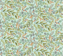 I Love Fall Most of All Fall Foliage Blenders Aqua Fabric