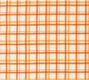 I Love Fall Most of All Checks and Plaids Light Pumpkin Fabric