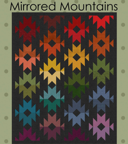 Mirrored Mountains Quilt Pattern