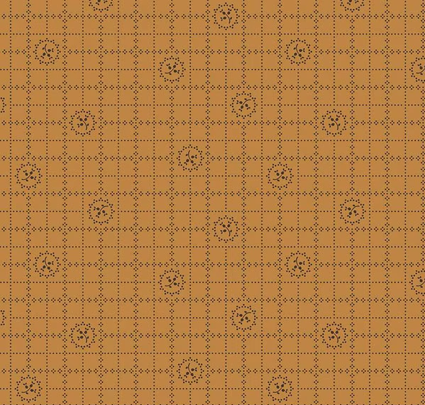 Gentler Times Delicate Butterscotch Fabric
