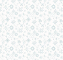 Santa's Tree Farm Snowflakes Snowy Fabric