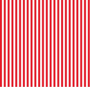 Stripes 1/4" Red Fabric