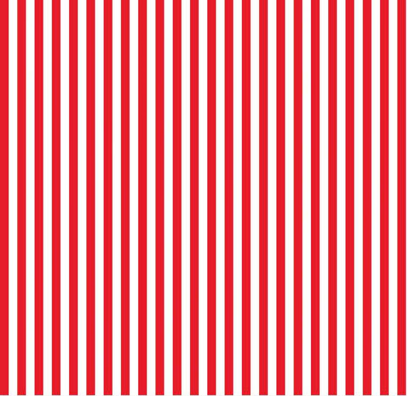 Stripes 1/4" Red Fabric
