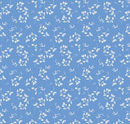 Penelope Stems Blue Fabric