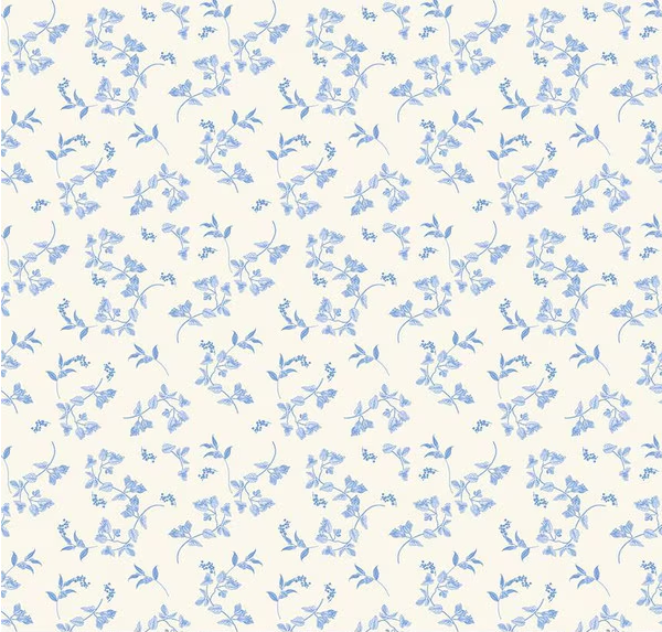 Penelope Stems Cream Fabric