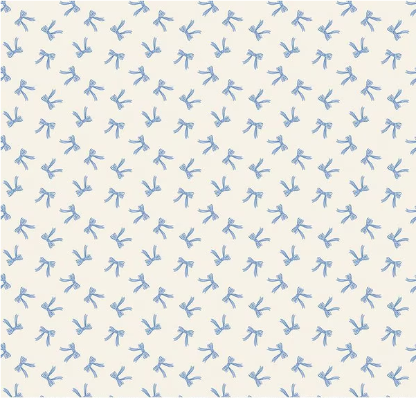 Penelope Bows Cream Fabric