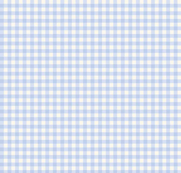 Penelope Gingham Sky Fabric