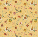 Sunflower Whispers Prairie Yellow Fabric