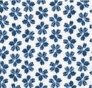 Shibori Blues SB-850257D8-4 WHITE Fabric