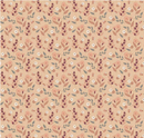 Evening on the Prairie Autumn Floral Beige Fabric
