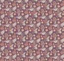 Evening on the Prairie Ditsy Floral Purple Fabric