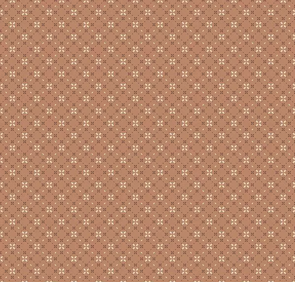 Evening on the Prairie Geo Floral Sienna Fabric