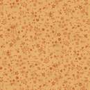 Flossie's Flowers Silhouettes Yellow Fabric