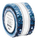 Shibori Blues Roll Ups