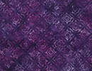 Moonshadow Burst Tiles Purple Batik Fabric