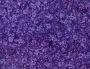Moonshadow Daisies and Vines Purple Batik Fabric