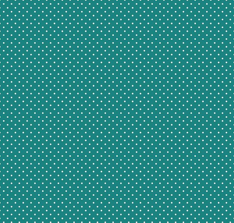 Swiss Dot Teal Yardage