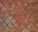 JDJ - Coral Beach Tiles Sienna Fabric