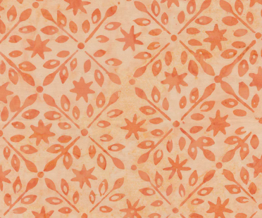 JDJ - Coral Beach Lattice Peach Fabric