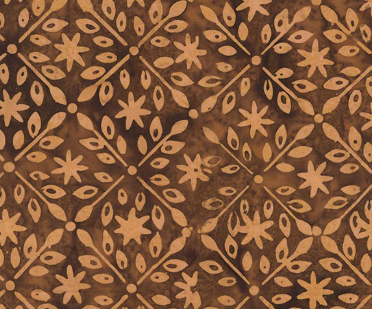 JDJ - Coral Beach Lattice Sienna Fabric