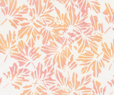 JDJ - Coral Beach Maple Leaves Blush Fabric