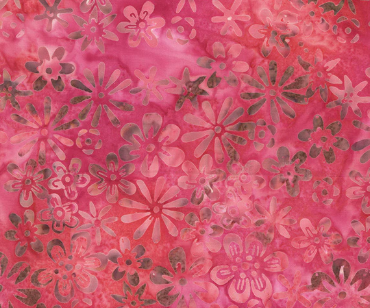 JDJ - Coral Beach Garden Pink Fabric