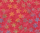 JDJ - Heart to Heart Sparking Flowers Hibiscus Fabric