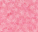 JDJ - Heart to Heart Sparking Flowers Pink Fabric