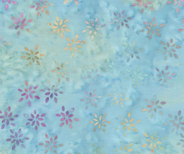 JDJ - Heart to Heart Sparking Flowers Pastel Fabric