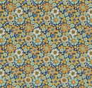 Wallflower Lauren Blue Fabric